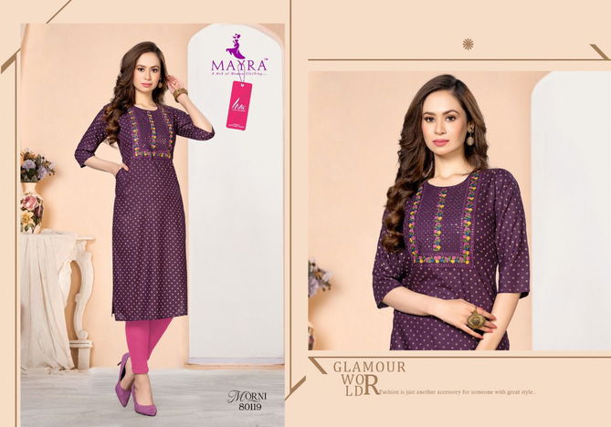 Mayra Morni Ethnic Wear Wholesale Printed Kurti Catalog